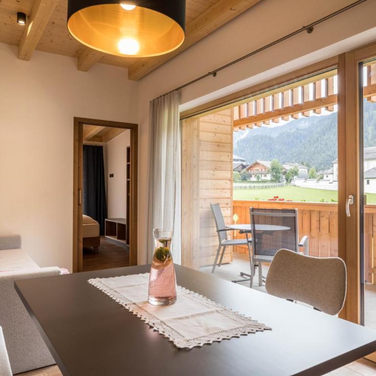 App. Pedagà - Ciasa Lavarella - Appartamento Superior con 1 Camera da Letto e Balcone - 5