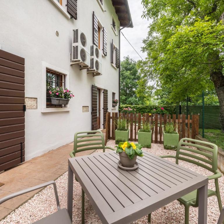 Agriturismo Colombare Teboi Bilo - Appartamento con 1 Camera da Letto e Vista Giardino - 20