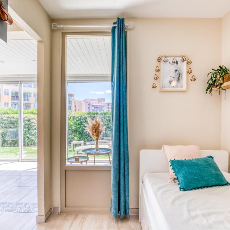 Appartement rez de jardin climatisé - Apartment mit 2 Schlafzimmern - am Meer - 16