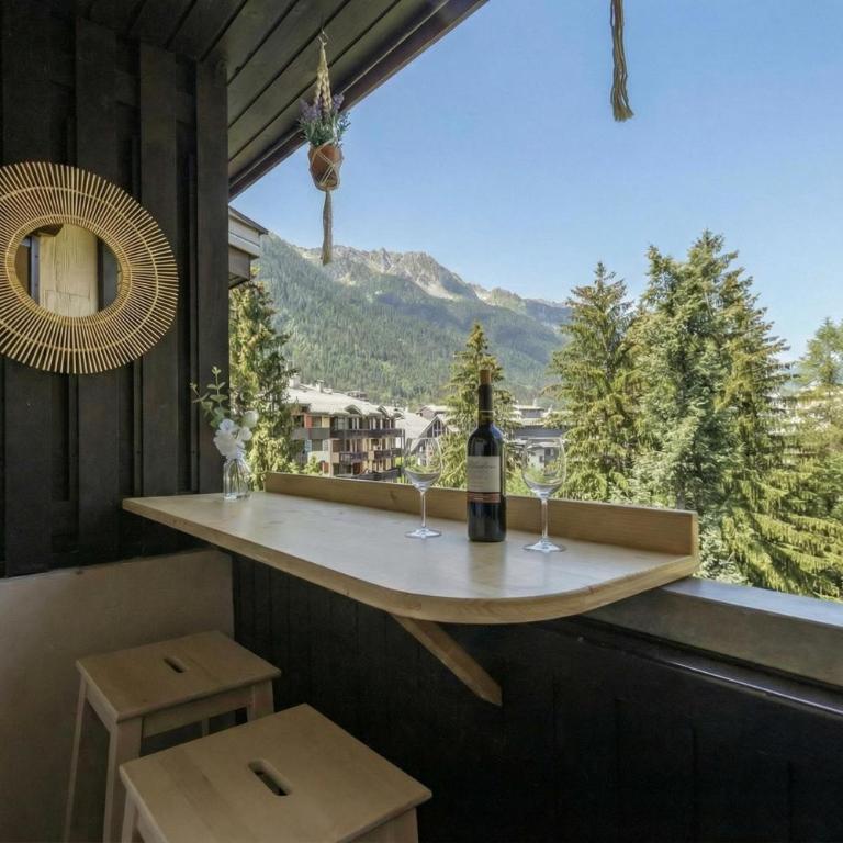 Chamonix Sud - Chamois Blanc 512 - Happy Rentals - Apartamento con vistas a las montañas - 7