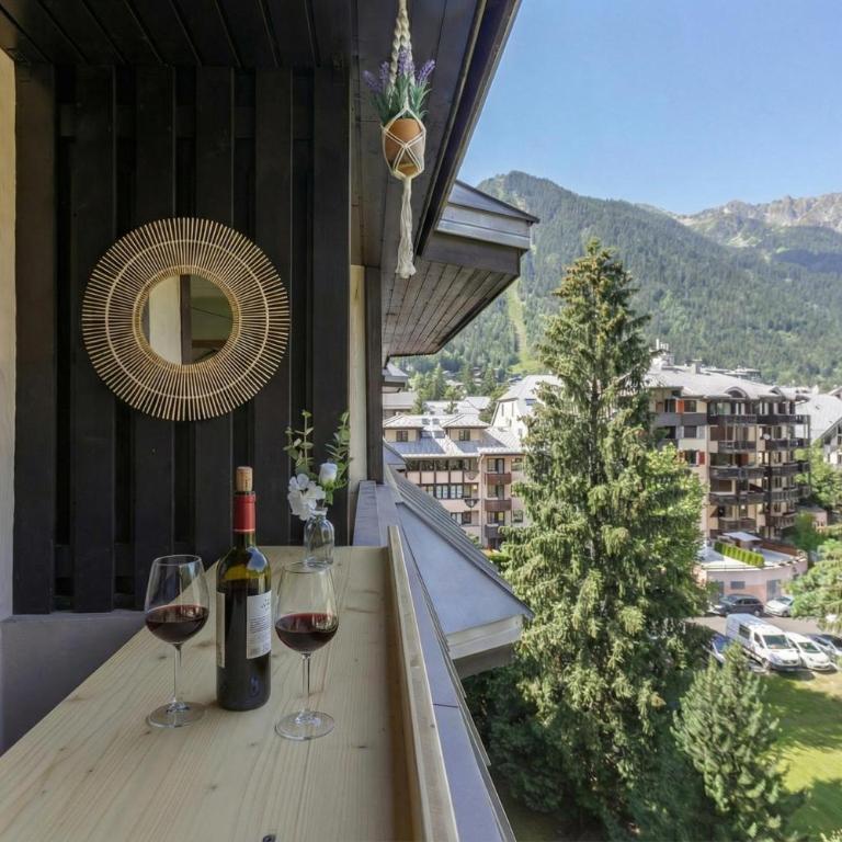 Chamonix Sud - Chamois Blanc 512 - Happy Rentals - Apartamento con vistas a las montañas - 19