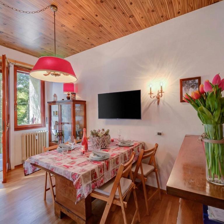 Il nido nella Pineta Central in Ski resort - Happy Rentals - Apartment with Balcony - 11