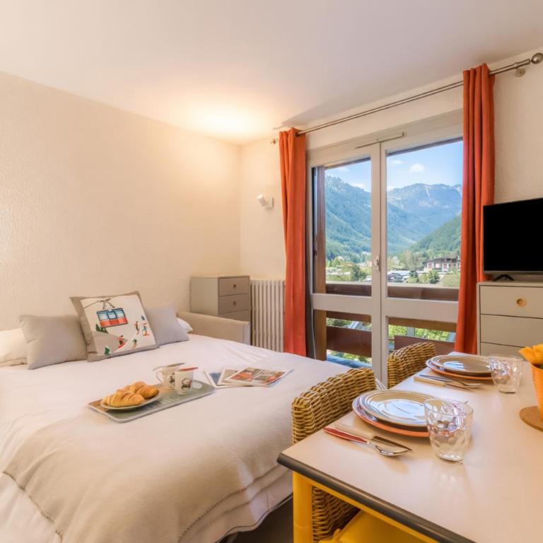 Appartement des Périades - Happy Rentals - Estudio con vistas a las montañas - 5