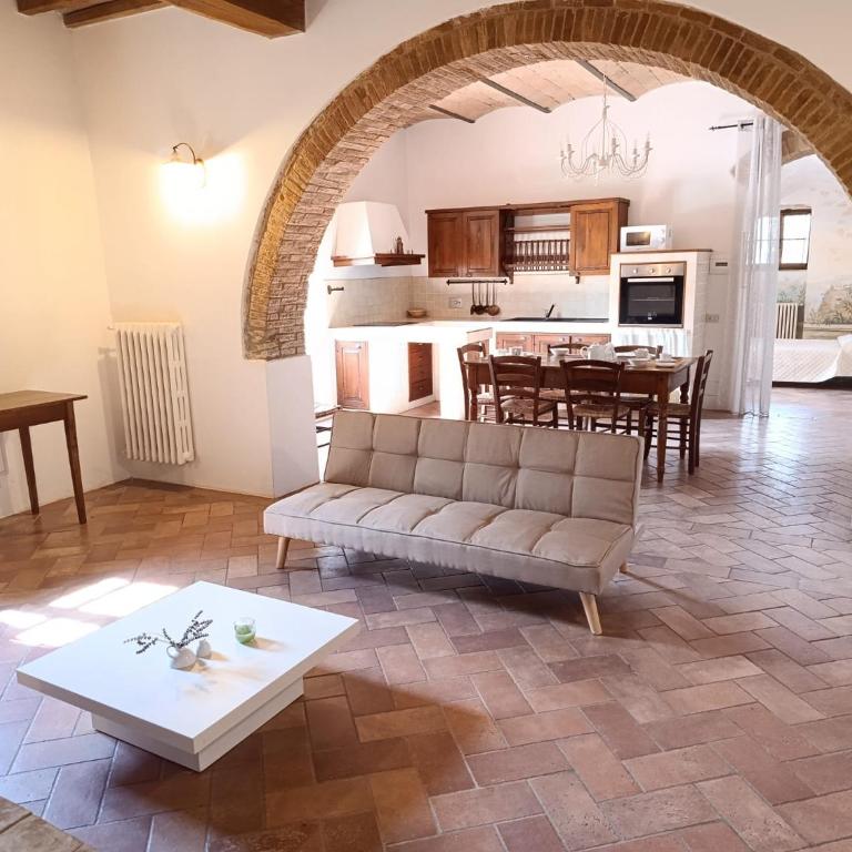 Croce di Bibbiano Apartaments with Pool in front of San Gimignano - Casa con 3 Camere da Letto - 12