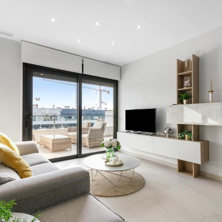 Flamenca Village - Apartamento Deluxe de 2 dormitorios con vistas al jardín - 4