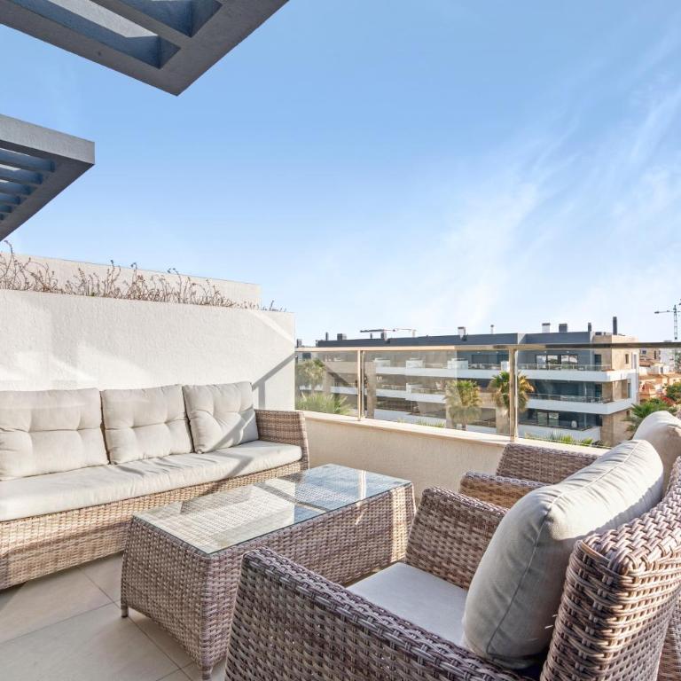 Flamenca Village - Apartamento Deluxe de 2 dormitorios con vistas al jardín - 22