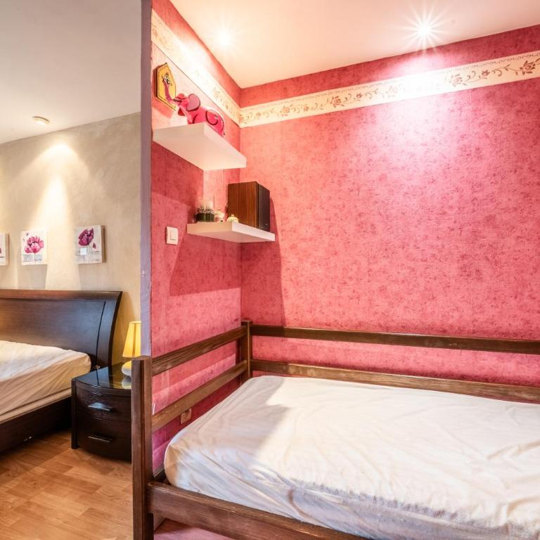 Appartement Bernex - 3 personnes - Two-Bedroom Deluxe Apartment with Garden View - 13