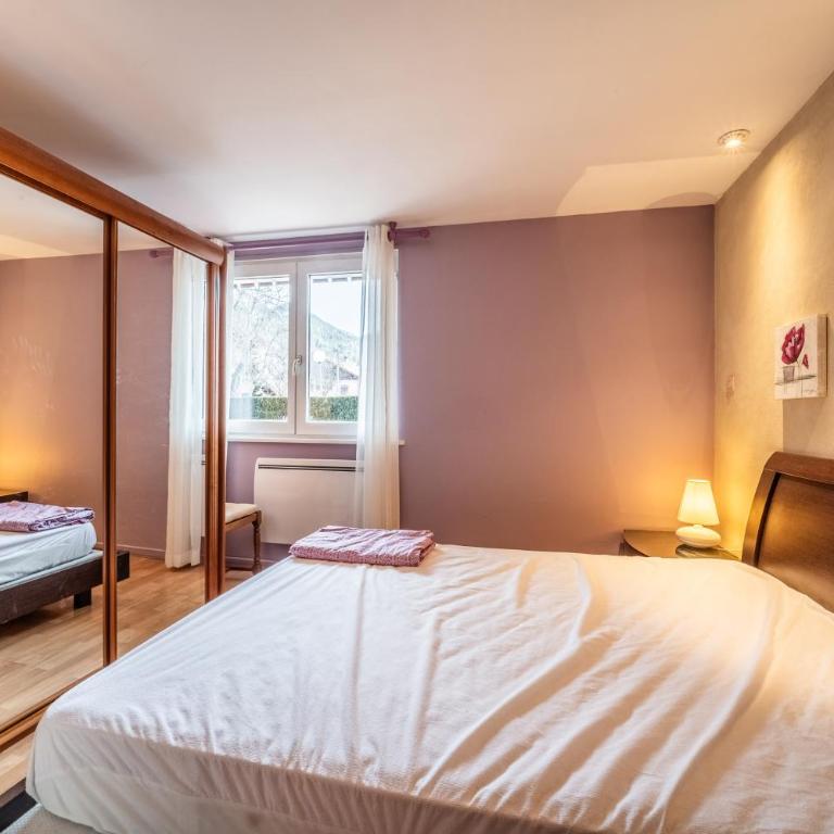Appartement Bernex - 3 personnes - Two-Bedroom Deluxe Apartment with Garden View - 11
