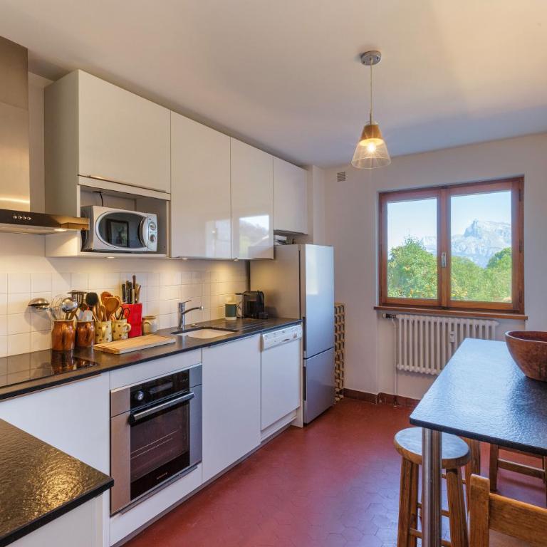 Au Soleil De Megève 750m From Ski - Happy Rentals - Appartement avec Vue sur la Montagne - 14