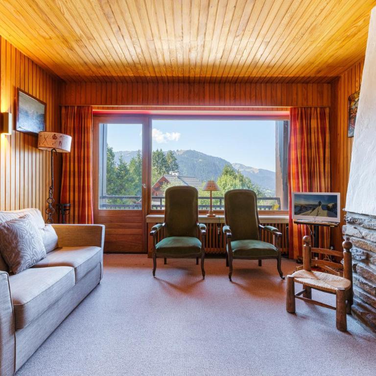 Au Soleil De Megève 750m From Ski - Happy Rentals - Appartement avec Vue sur la Montagne - 11