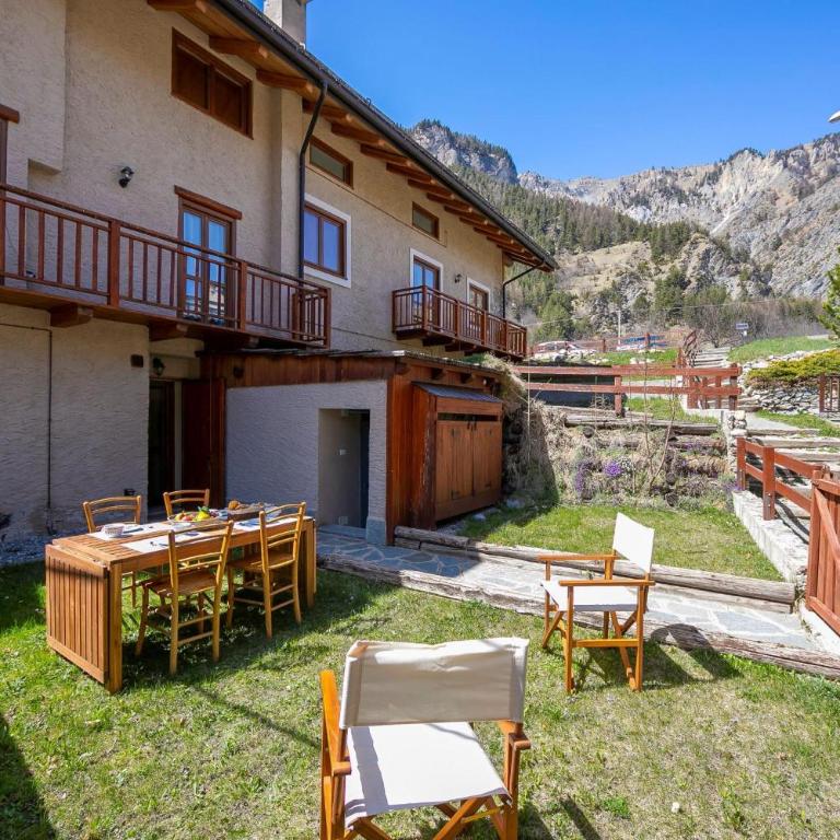 Baita La Ciaburna with Garden (skiing nearby) - Happy Rentals - Apartment - Erdgeschoss - 1