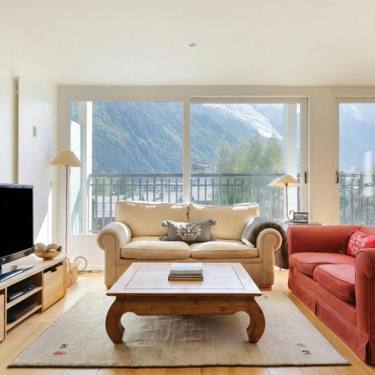 Résidence La Vallée Blanche - Happy Rentals - Apartment mit Blick auf die Berge - 12