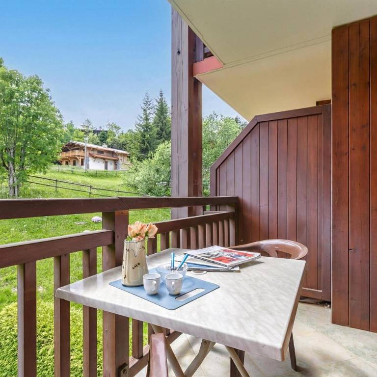Appartement Plein Nature - Combloux - Happy Rentals - Studio avec Balcon - 6