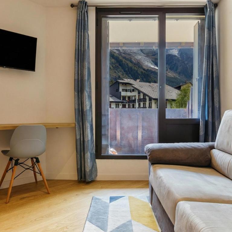 Chamonix Sud - Lognan 106 - Happy Rentals - Estudio con balcón - 10