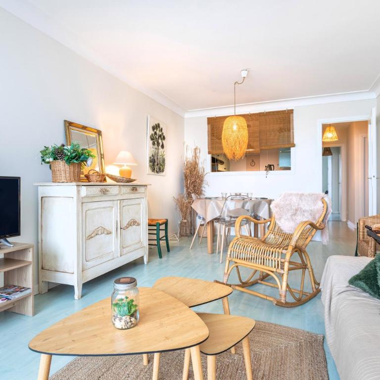La Houle, appartement face mer - Deluxe Apartment mit 2 Schlafzimmern und Meerblick - 11