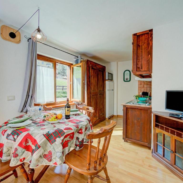 Studio Clotes Ski In - Ski Out - Happy Rentals - Monolocale con Vista Montagna - 1
