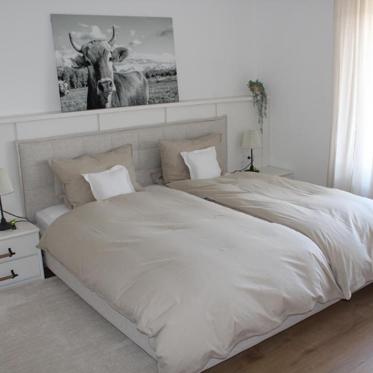 Haus Sonnenhang Wohnung 1 - Deluxe-Apartment mit 2 Schlafzimmern und Gartenblick - 20