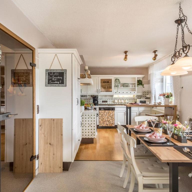 Haus Sonnenhang Wohnung 1 - Deluxe-Apartment mit 2 Schlafzimmern und Gartenblick - 5