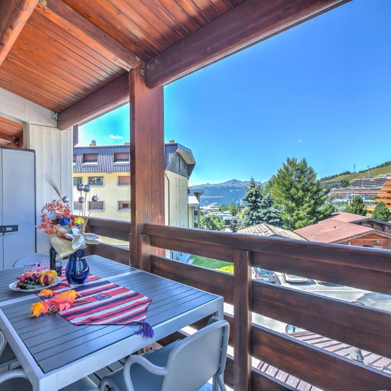 Sestriere Terrace Apt Few Steps From Ski - Happy Rentals - Appartamento con Terrazza - 14