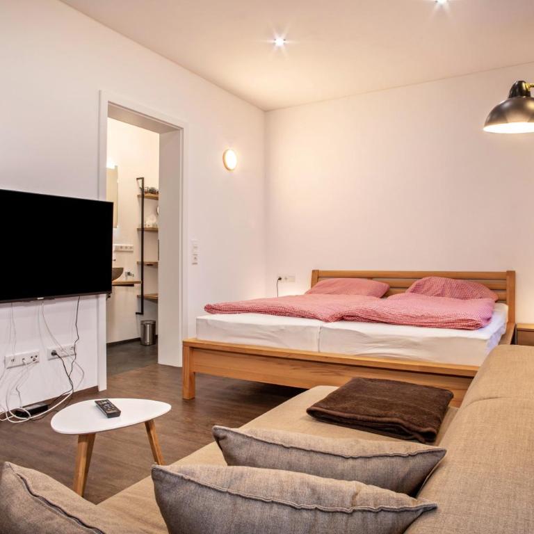 Butterei - Apartment mit 1 Schlafzimmer und Gartenblick - 13