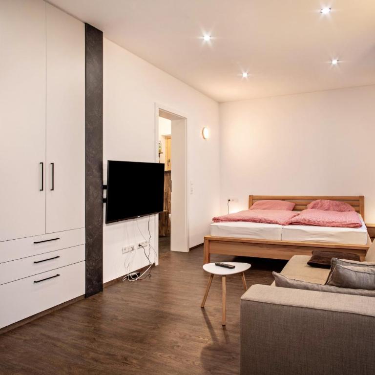 Butterei - Apartment mit 1 Schlafzimmer und Gartenblick - 14