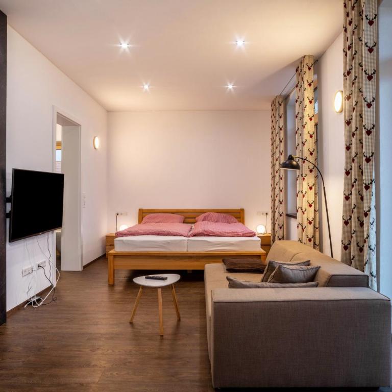 Butterei - Apartment mit 1 Schlafzimmer und Gartenblick - 15