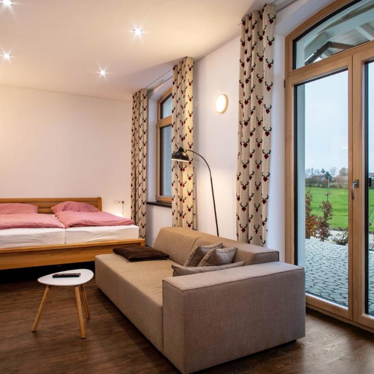 Butterei - Apartment mit 1 Schlafzimmer und Gartenblick - 11