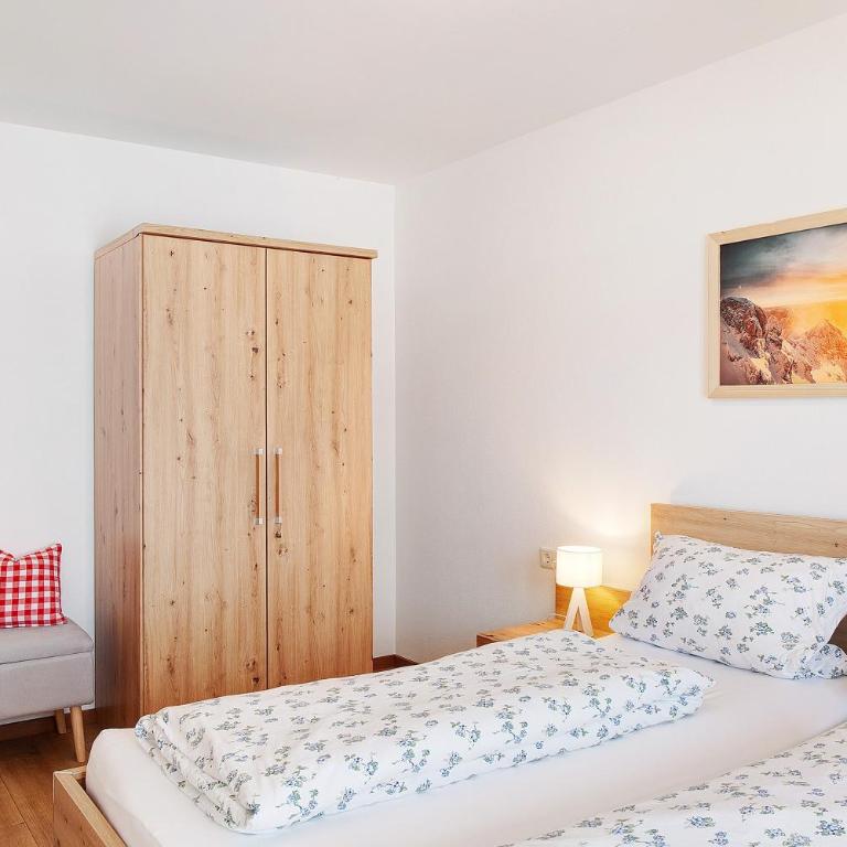 Ferienwohnung Alpenveilchen - Apartment mit 1 Schlafzimmer und Gartenblick - 12
