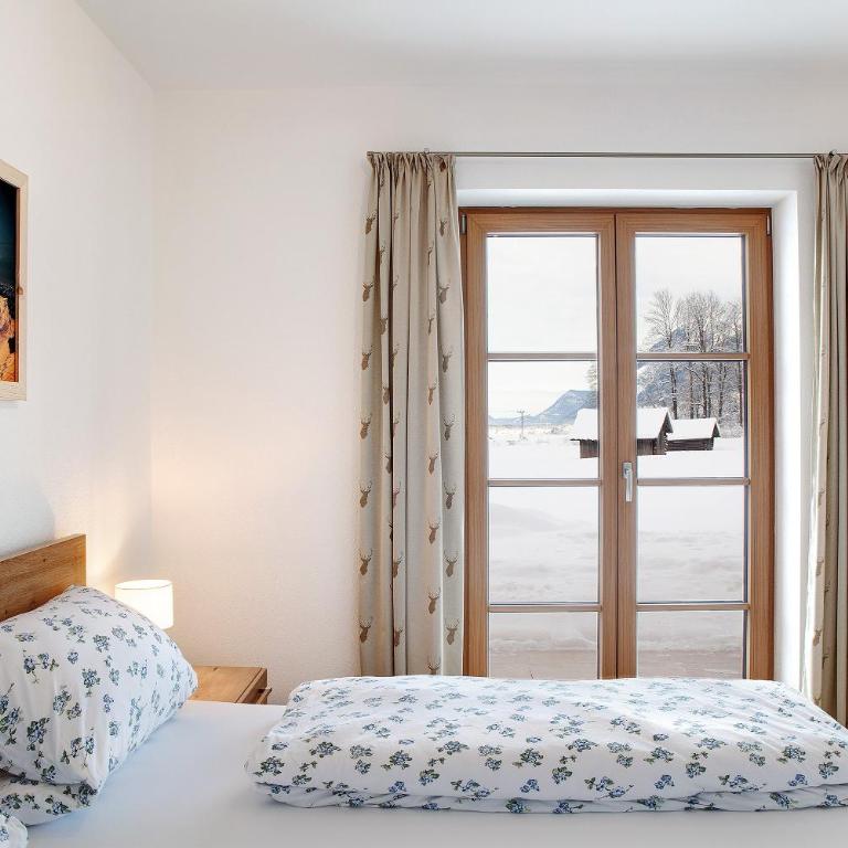 Ferienwohnung Alpenveilchen - Apartment mit 1 Schlafzimmer und Gartenblick - 10