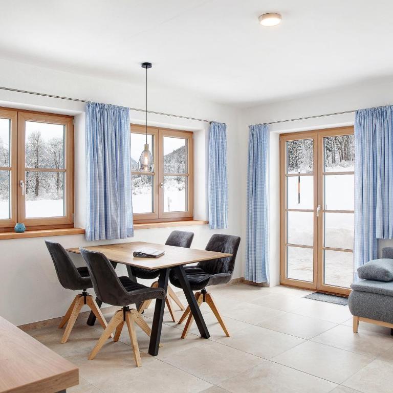 Ferienwohnung Alpenveilchen - Apartment mit 1 Schlafzimmer und Gartenblick - 5