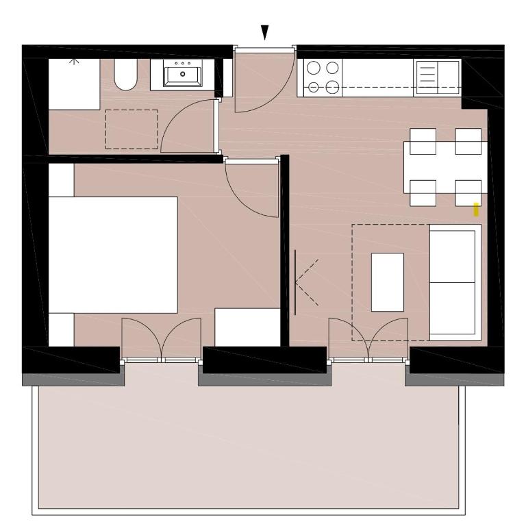 Kriendl Nr 4 - Appartamento Superior con 1 Camera da Letto e Balcone - 18