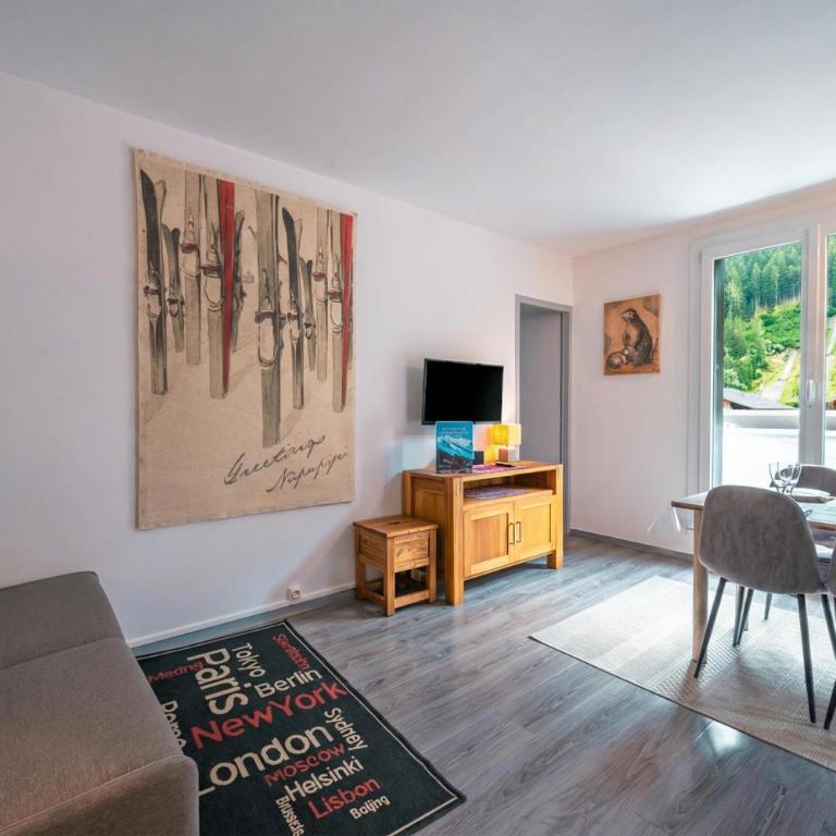 Chamonix Sud - Bâtiment E 339 - Happy Rentals - Apartment mit Blick auf die Berge - 3