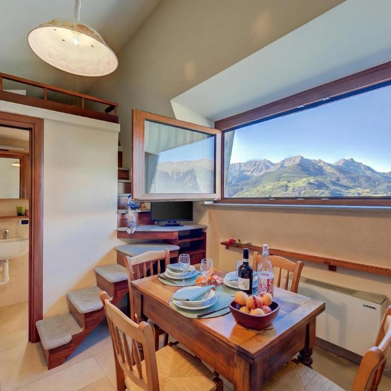 Studio Placide Mountain View - Happy Rentals - Monolocale con Vista Montagna - 1