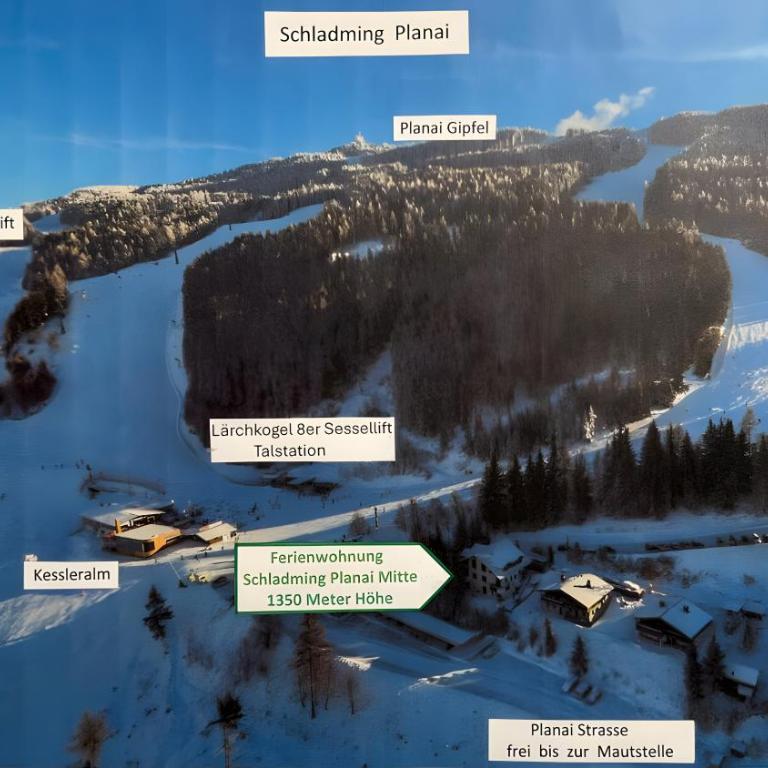 Schladming Planai Mitte - Deluxe-Apartment mit 2 Schlafzimmern und Gartenblick - 32