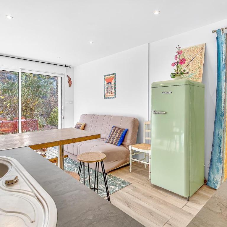 Cap à Gap T2 Bas De Villa - Appartement 1 Chambre - Vue sur Jardin - 10