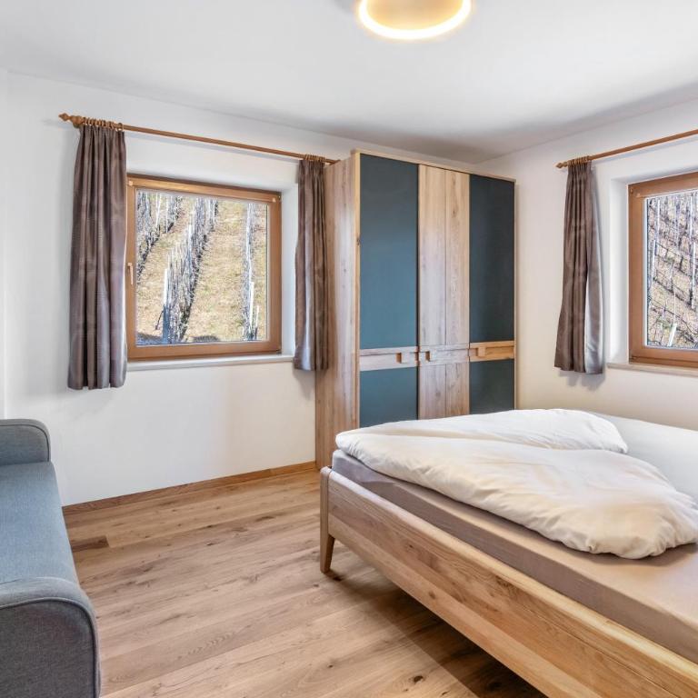 Pixnerhof - Ferienwohnung Golden - Apartamento Deluxe de 2 dormitorios con vistas al jardín - 12