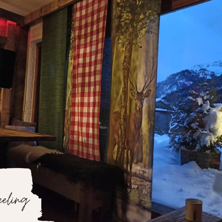 Allgäu Fewo Hüttenflair Bergblick - Apartment mit 1 Schlafzimmer und Gartenblick - 4