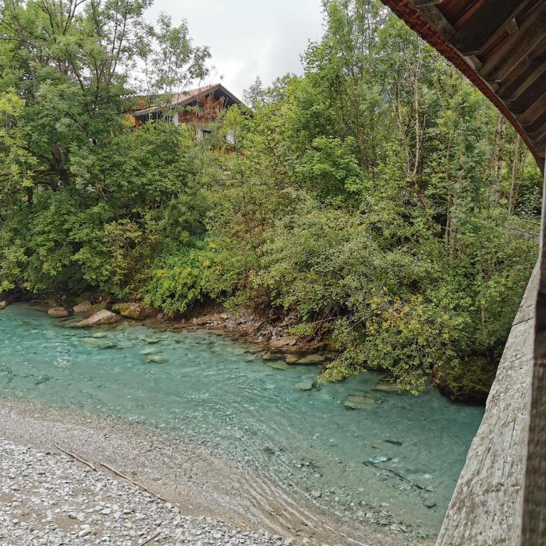 Allgäu Fewo Hüttenflair Bergblick - Apartment mit 1 Schlafzimmer und Gartenblick - 24