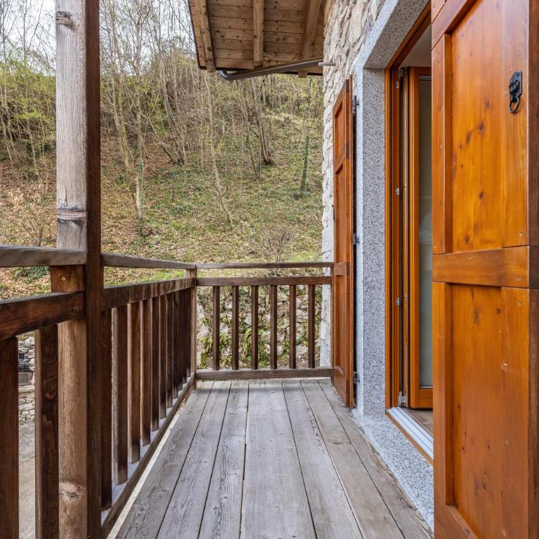 Casa al Mulino 2 - Deluxe-Apartment mit 2 Schlafzimmern und Gartenblick - 2