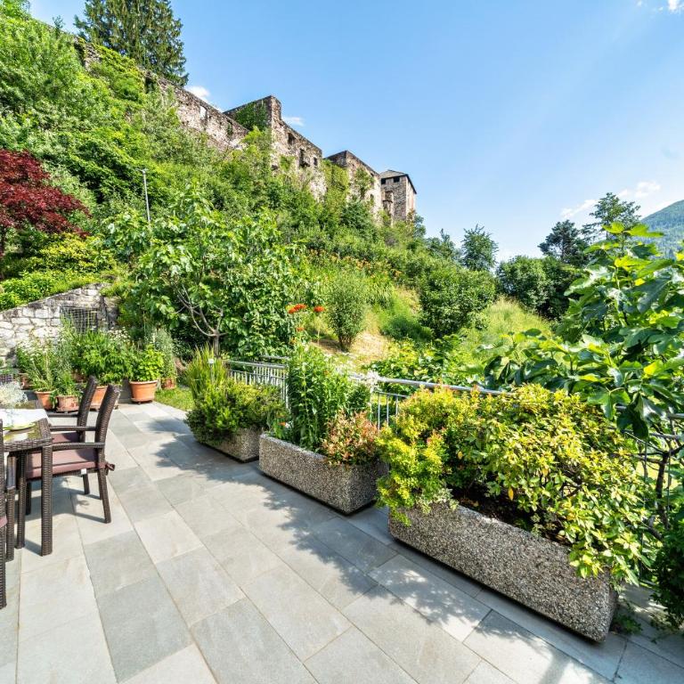 Ferienhof Turmwirt Pink Leidy - Apartamento Deluxe de 2 dormitorios con vistas al jardín - 1