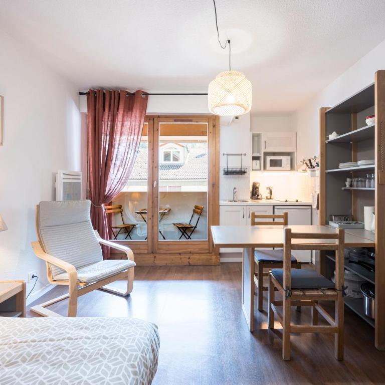 Studio Grand Chalet - Studio avec Balcon - 10