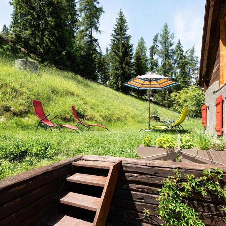 Les Tsablos- Mayen-Maiensäss in Vercorin, Valais - Ferienhaus - 1