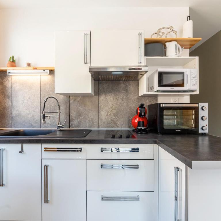 L' edelweiss - Appartement 1 Chambre Supérieur avec Balcon - 11