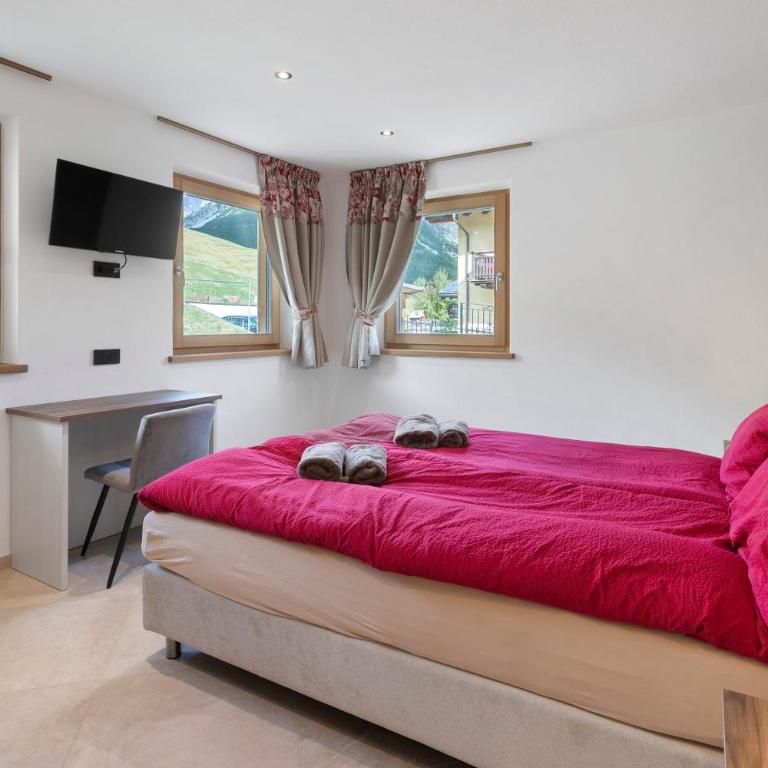 Bait Dal Pa Livigno Roxy bar - Appartamento Deluxe con 2 Camere da Letto e Balcone - 9