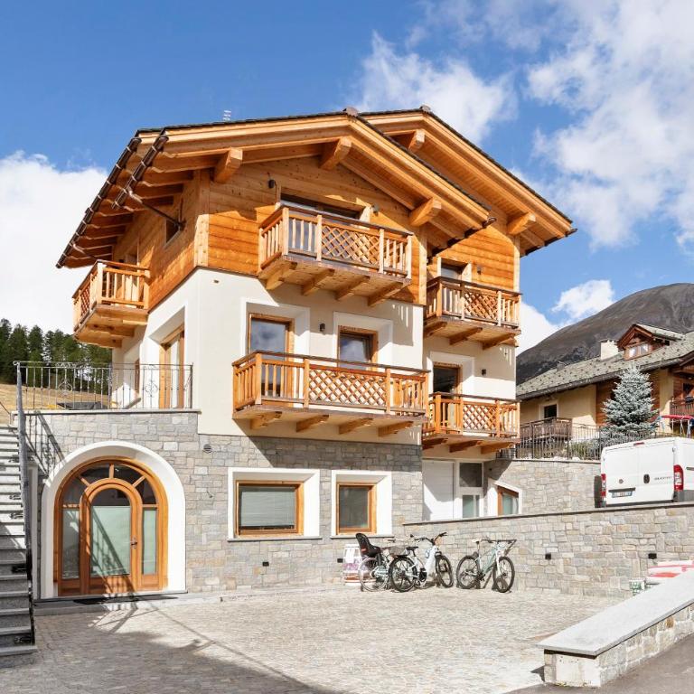 Bait Dal Pa Livigno Roxy bar - Appartamento Deluxe con 2 Camere da Letto e Balcone - 1