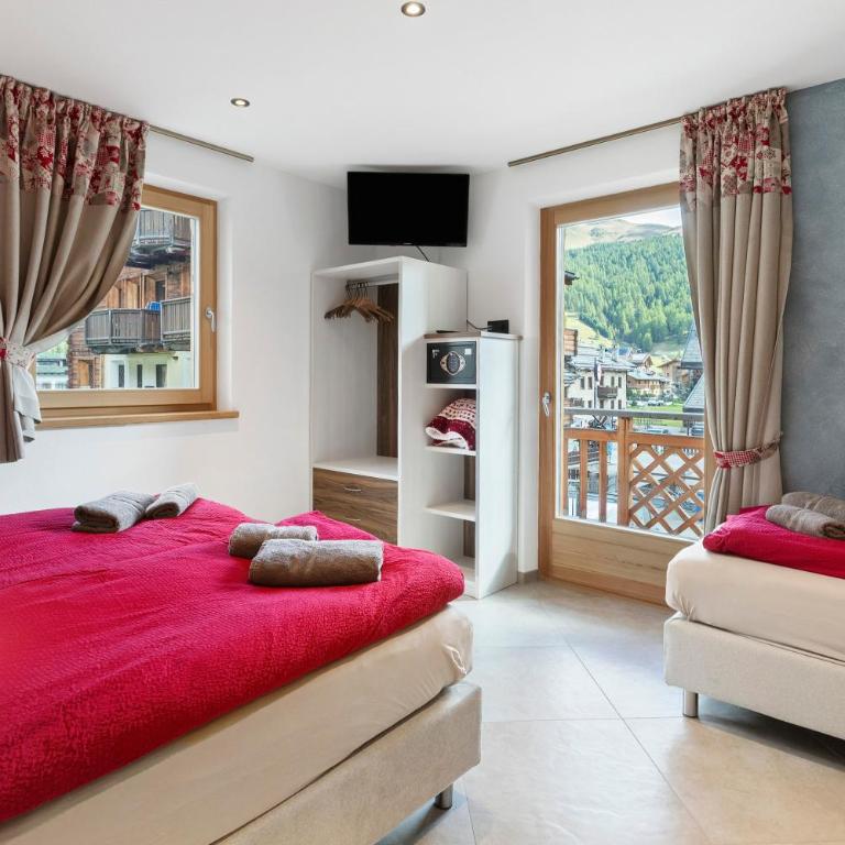 Bait Dal Pa Livigno Roxy bar - Appartamento Deluxe con 2 Camere da Letto e Balcone - 17