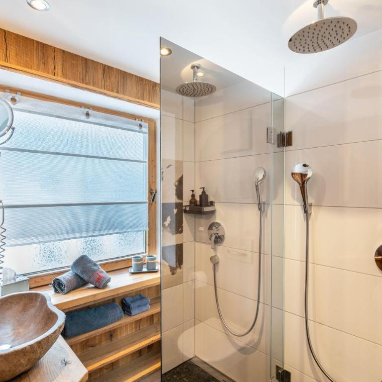 Chalet Bergliebe mit Zirbenholz - Studio mit Bergblick - 18