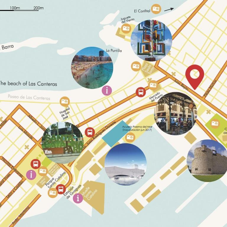 Next To Las Canteras Beach Charming - Apartamento Superior con vistas a la ciudad - 24