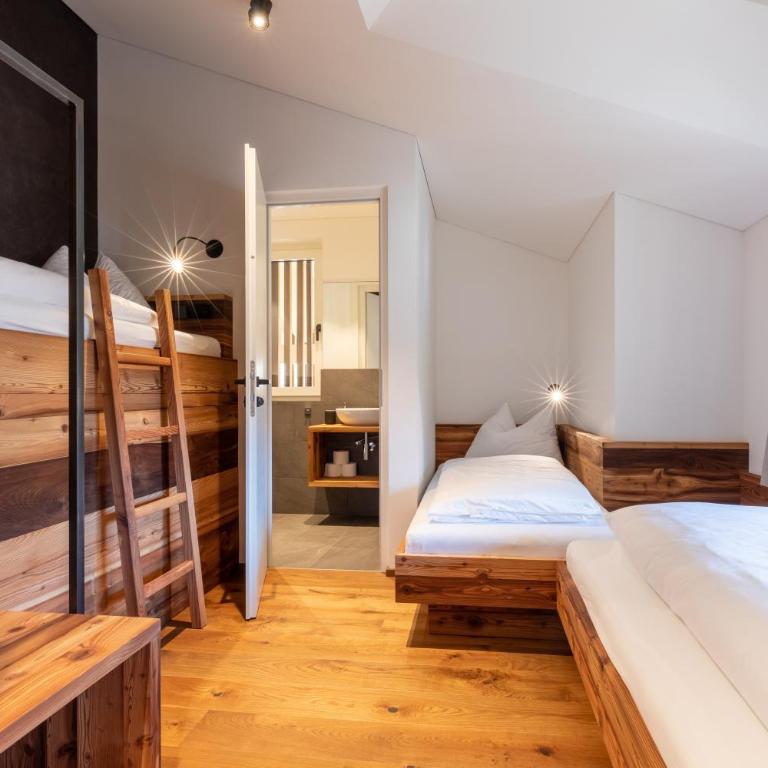 Innerbachlerhof - Gantkofel - Deluxe-Apartment mit 2 Schlafzimmern und Gartenblick - 14