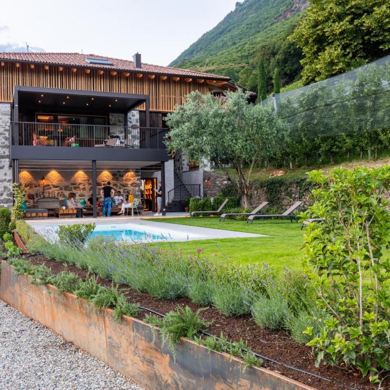 Innerbachlerhof - Gantkofel - Deluxe-Apartment mit 2 Schlafzimmern und Gartenblick - 31